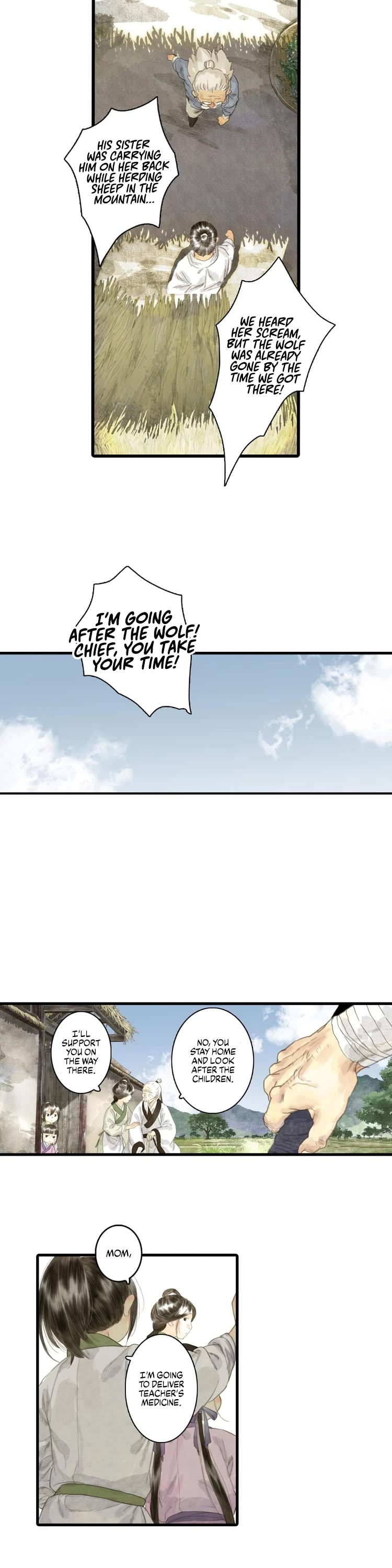 Song of the Sky Walkers Chapter 7 page 11 - Chapter 7: Strange Happenings In The Village
