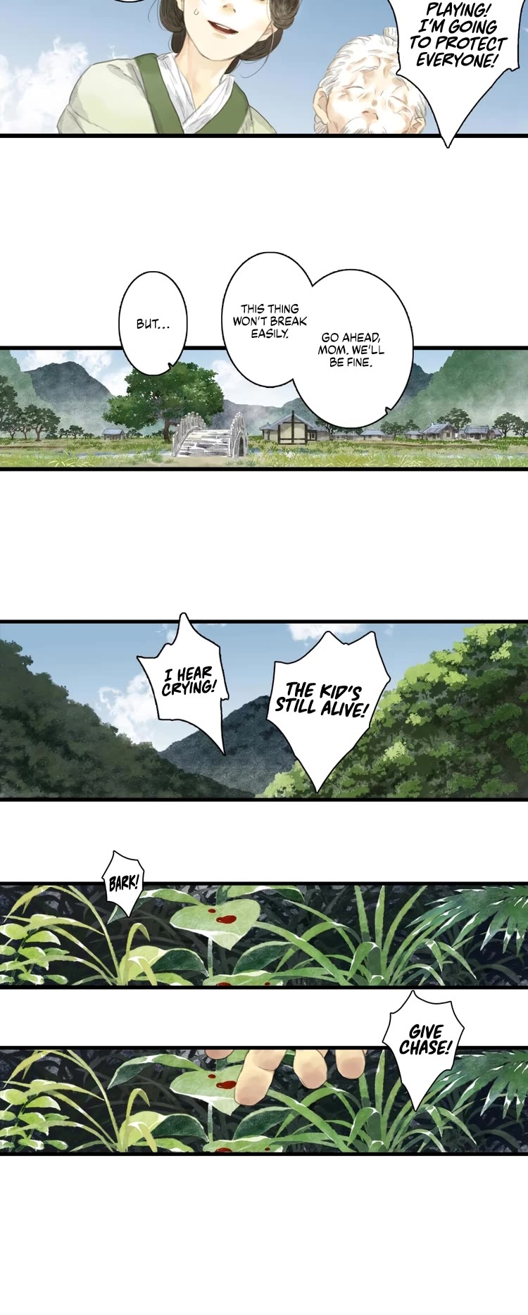 Song of the Sky Walkers Chapter 7 page 13 - Chapter 7: Strange Happenings In The Village