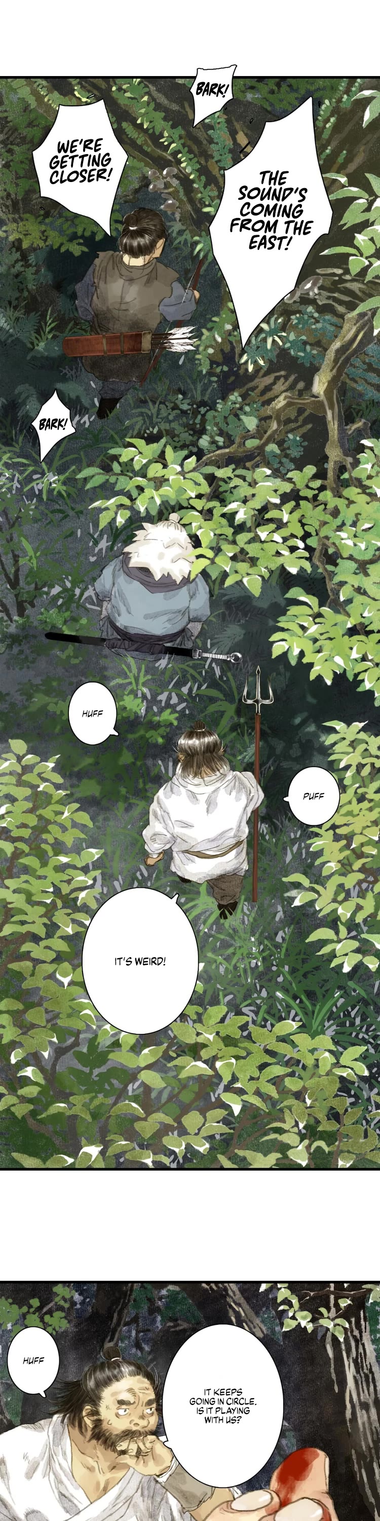 Song of the Sky Walkers Chapter 7 page 14 - Chapter 7: Strange Happenings In The Village