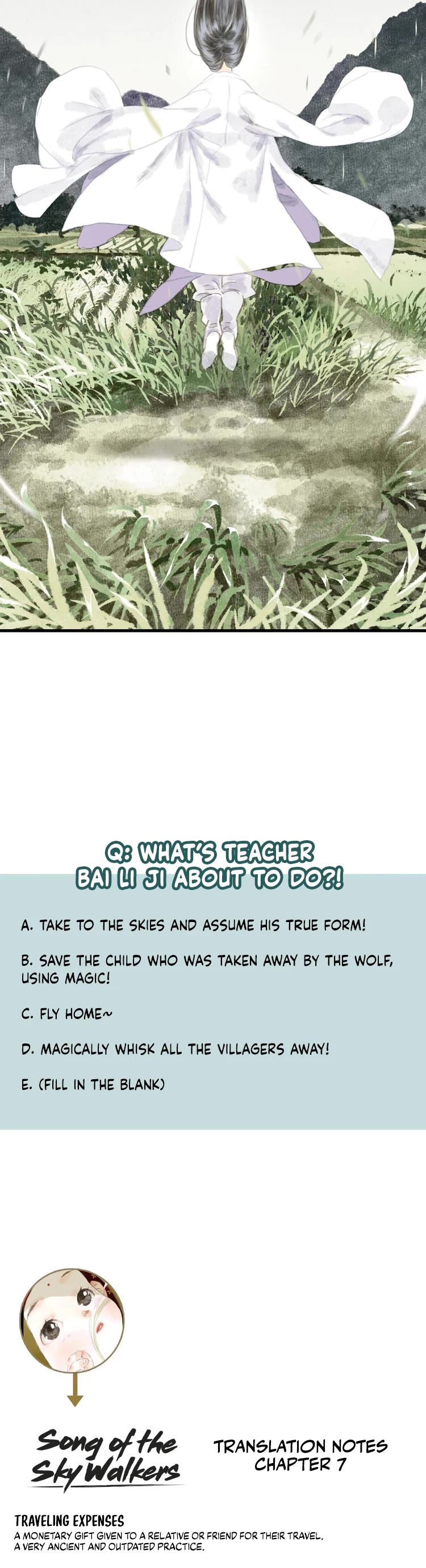 Song of the Sky Walkers Chapter 7 page 18 - Chapter 7: Strange Happenings In The Village
