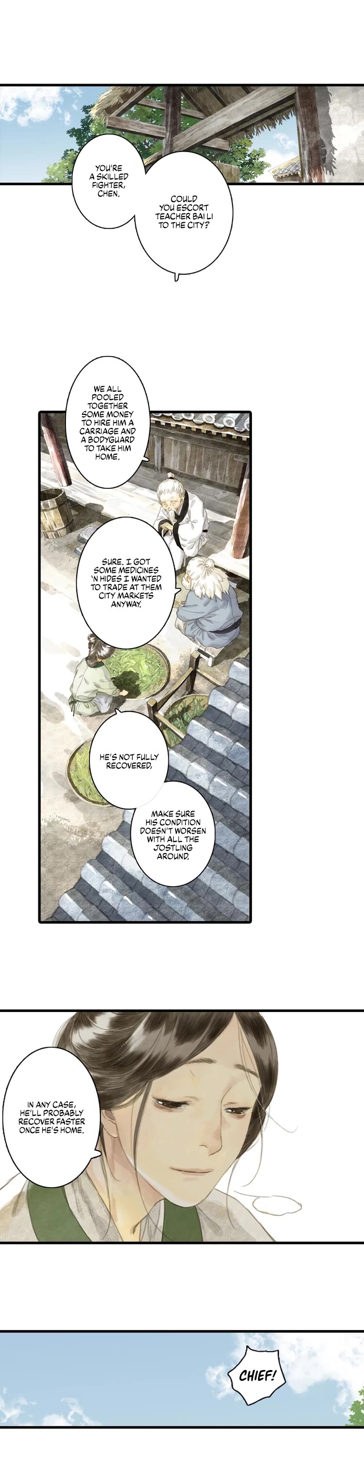 Song of the Sky Walkers Chapter 7 page 9 - Chapter 7: Strange Happenings In The Village