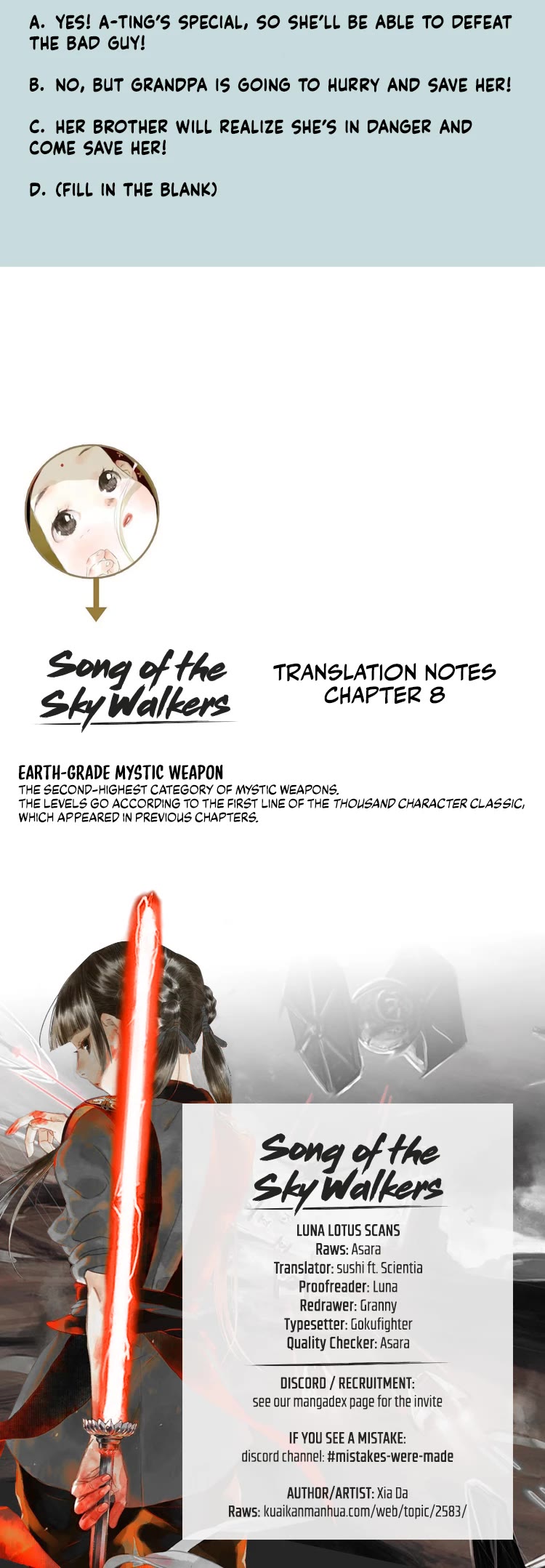 Song of the Sky Walkers Chapter 8 page 13 - Chapter 8: Disaster Descends