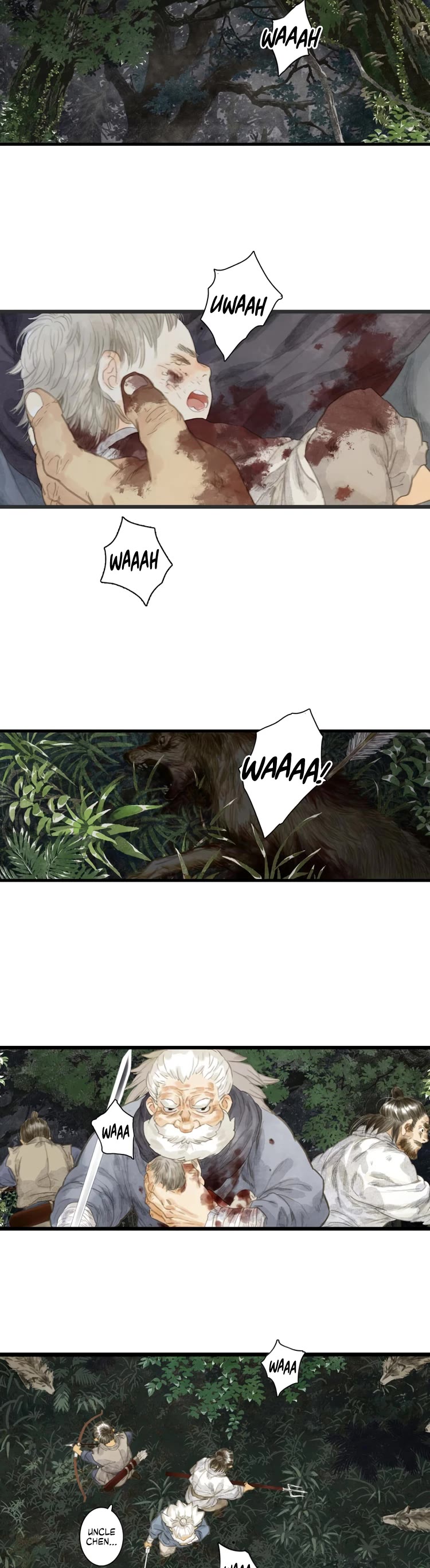 Song of the Sky Walkers Chapter 8 page 3 - Chapter 8: Disaster Descends