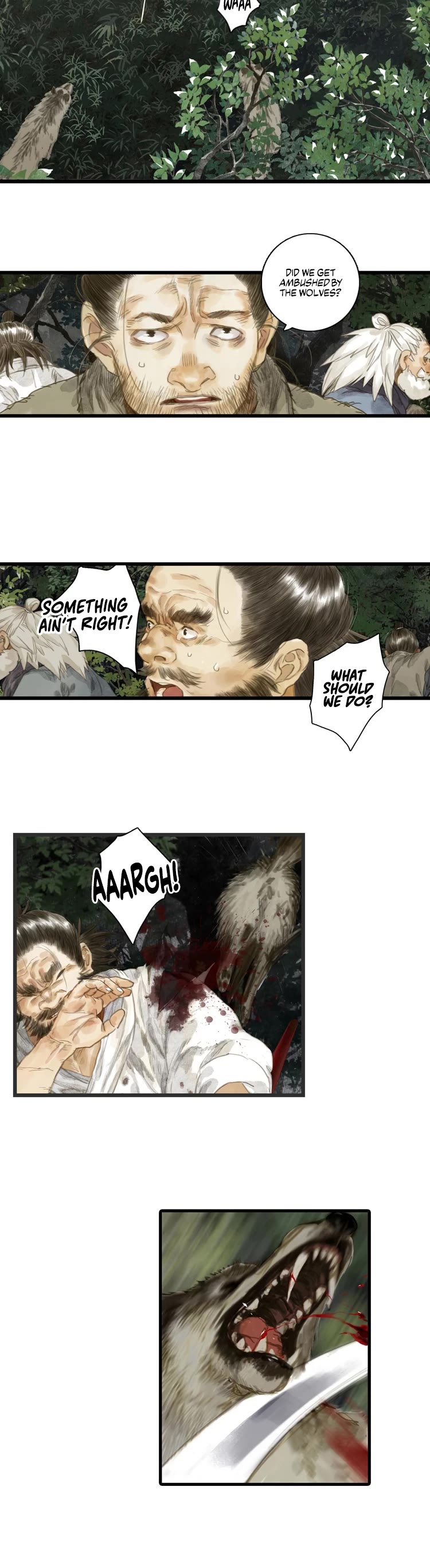 Song of the Sky Walkers Chapter 8 page 4 - Chapter 8: Disaster Descends