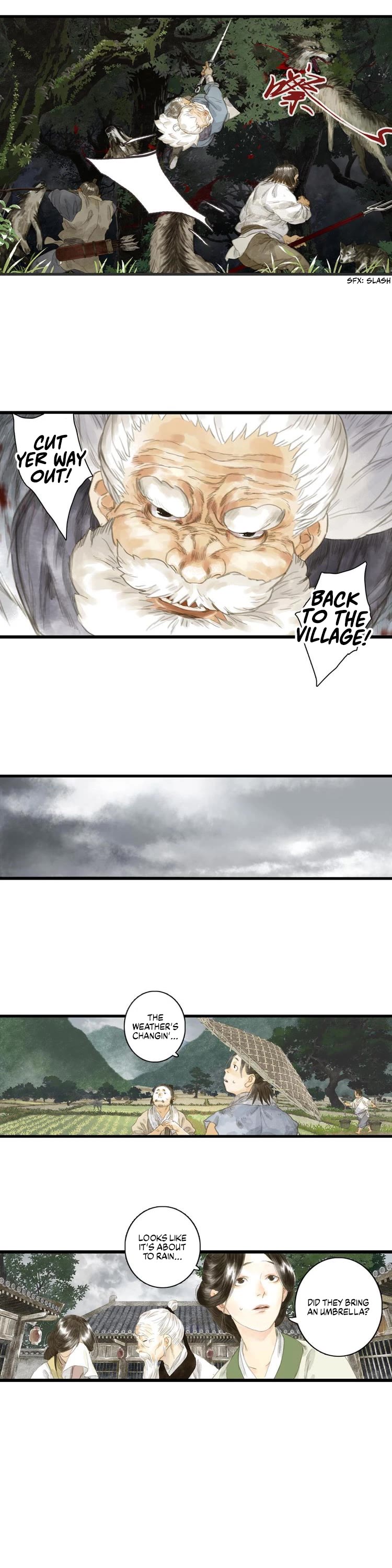 Song of the Sky Walkers Chapter 8 page 5 - Chapter 8: Disaster Descends