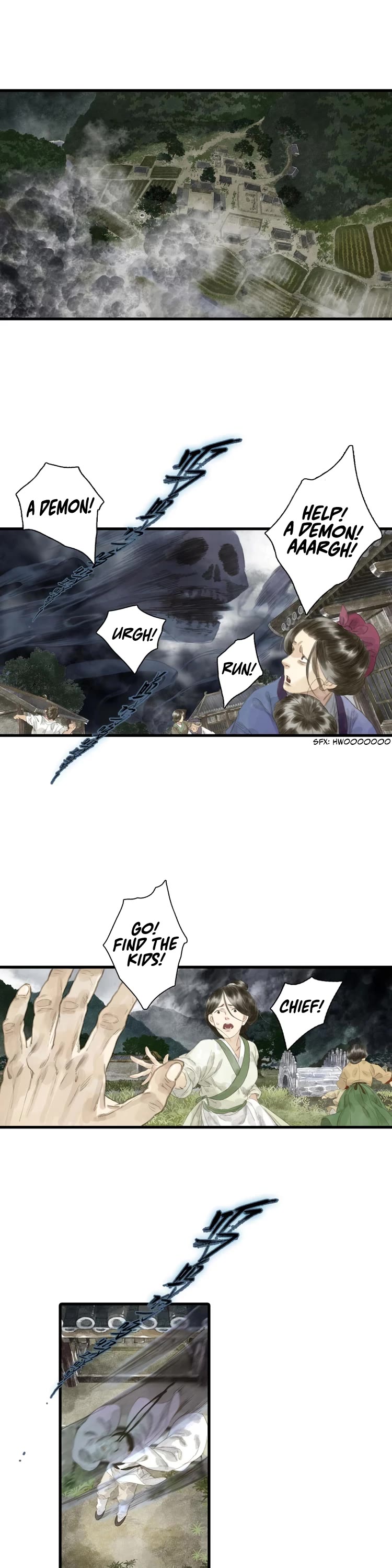 Song of the Sky Walkers Chapter 8 page 9 - Chapter 8: Disaster Descends