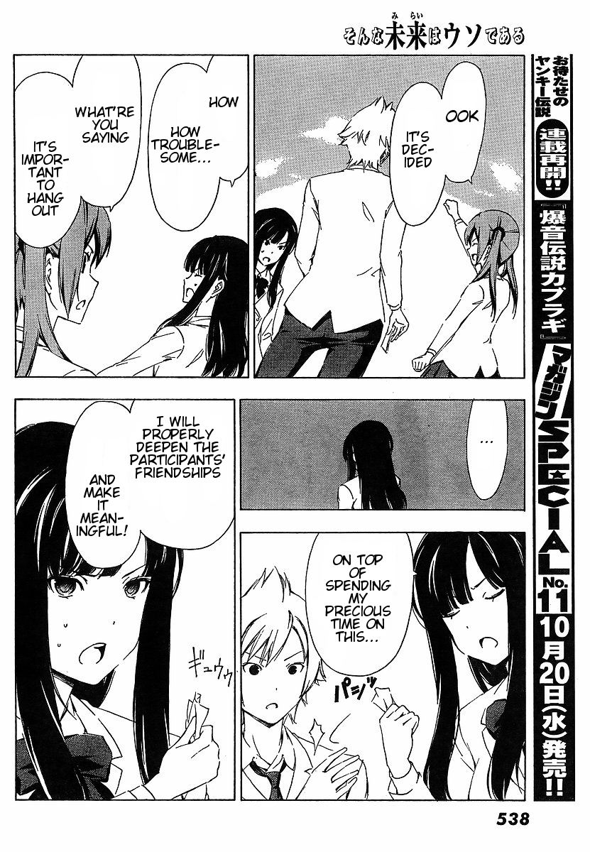 Sonna Mirai wa Uso de Aru Chapter 14 page 8 - Chapter 14: That's Basically