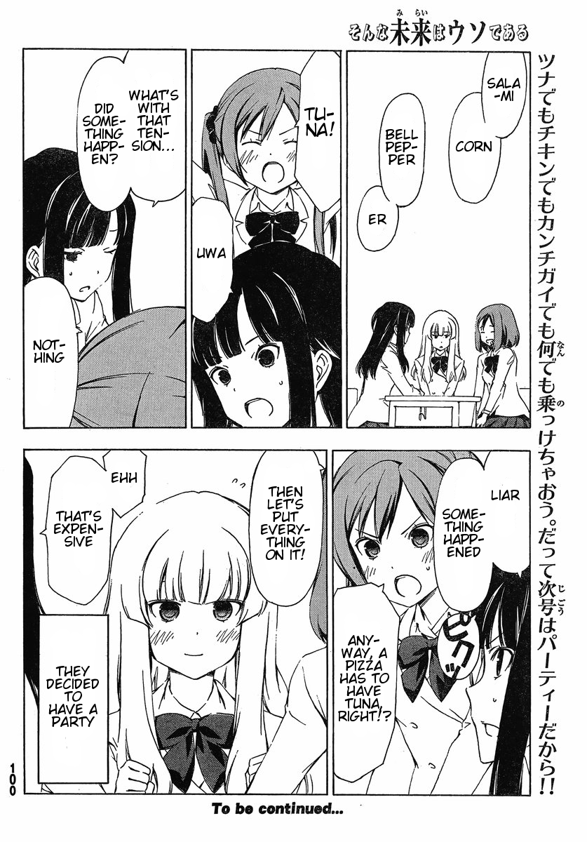 Sonna Mirai wa Uso de Aru Chapter 15 page 10 - Chapter 15: That Tension