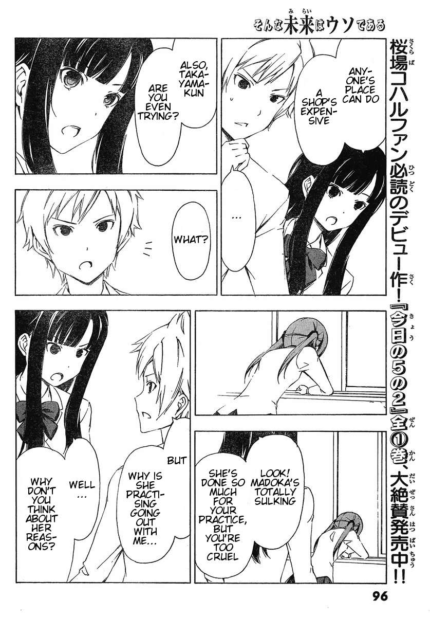 Sonna Mirai wa Uso de Aru Chapter 15 page 6 - Chapter 15: That Tension