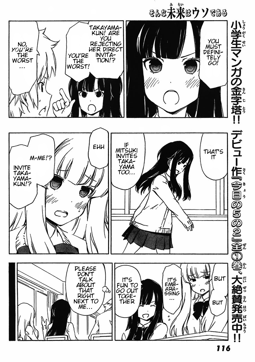 Sonna Mirai wa Uso de Aru Chapter 19 page 6 - Chapter 19: I Think It's Good