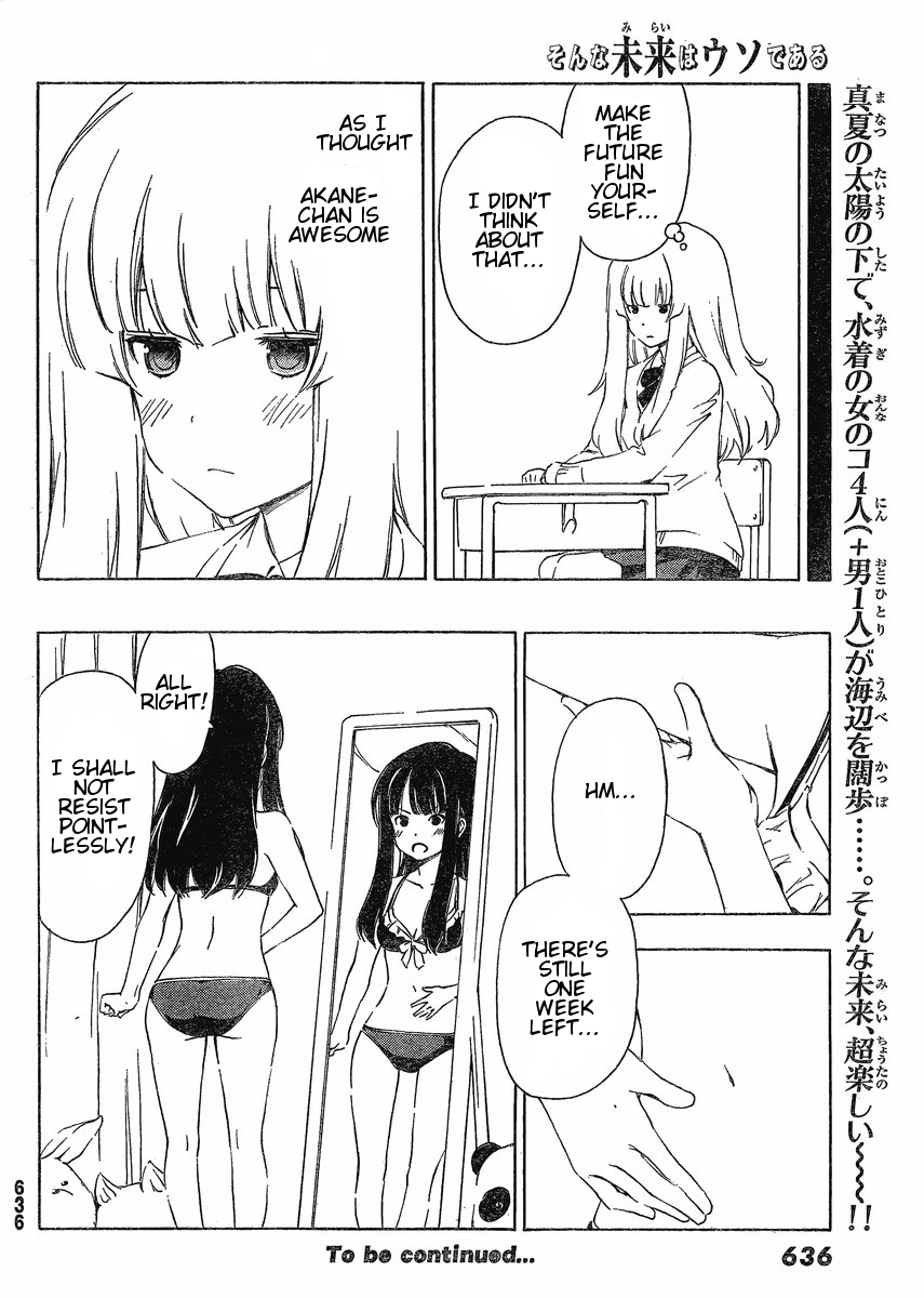 Sonna Mirai wa Uso de Aru Chapter 20 page 10 - Chapter 20: As I Thought