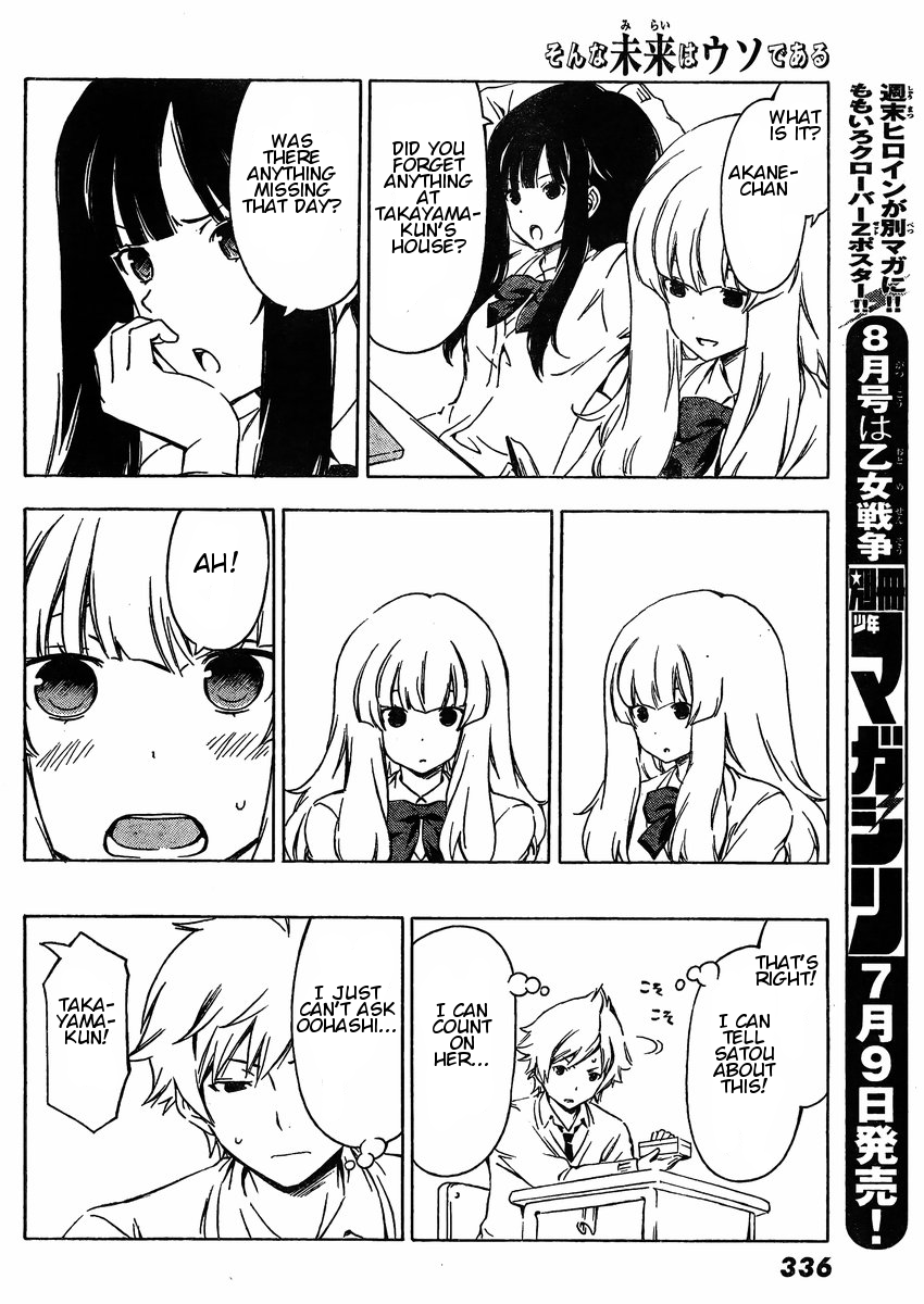 Sonna Mirai wa Uso de Aru Chapter 34 page 8 - Chapter 34: Box of Surprises