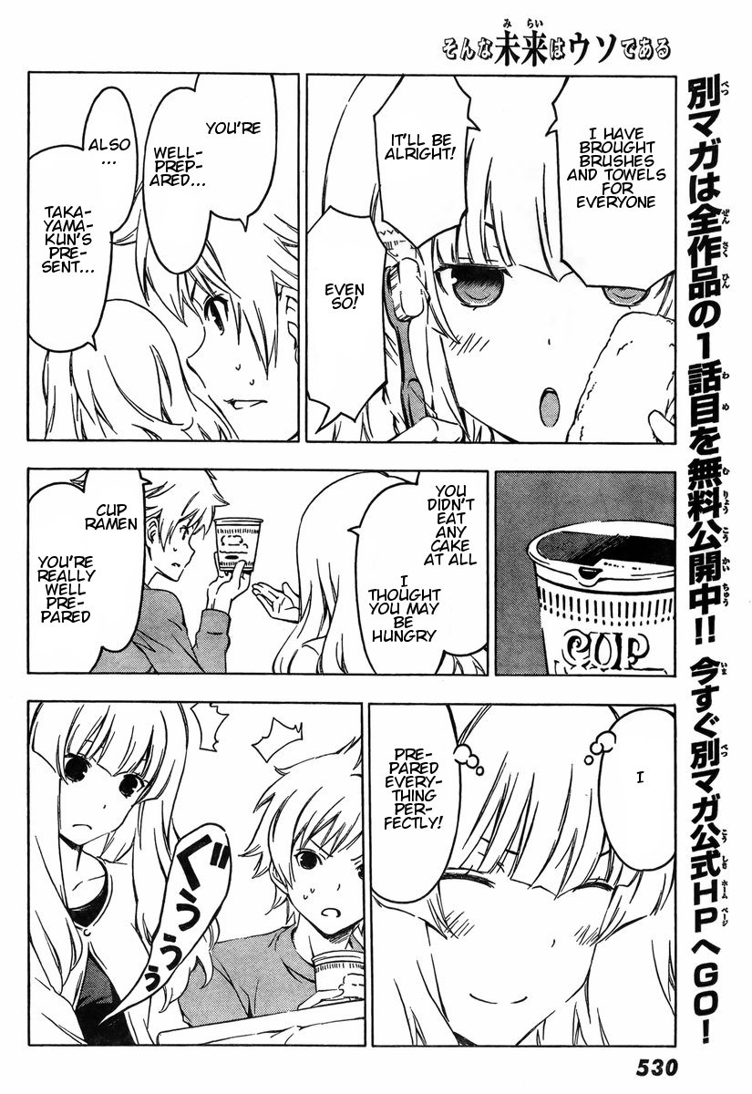 Sonna Mirai wa Uso de Aru Chapter 40 page 8 - Chapter 40: Preparations