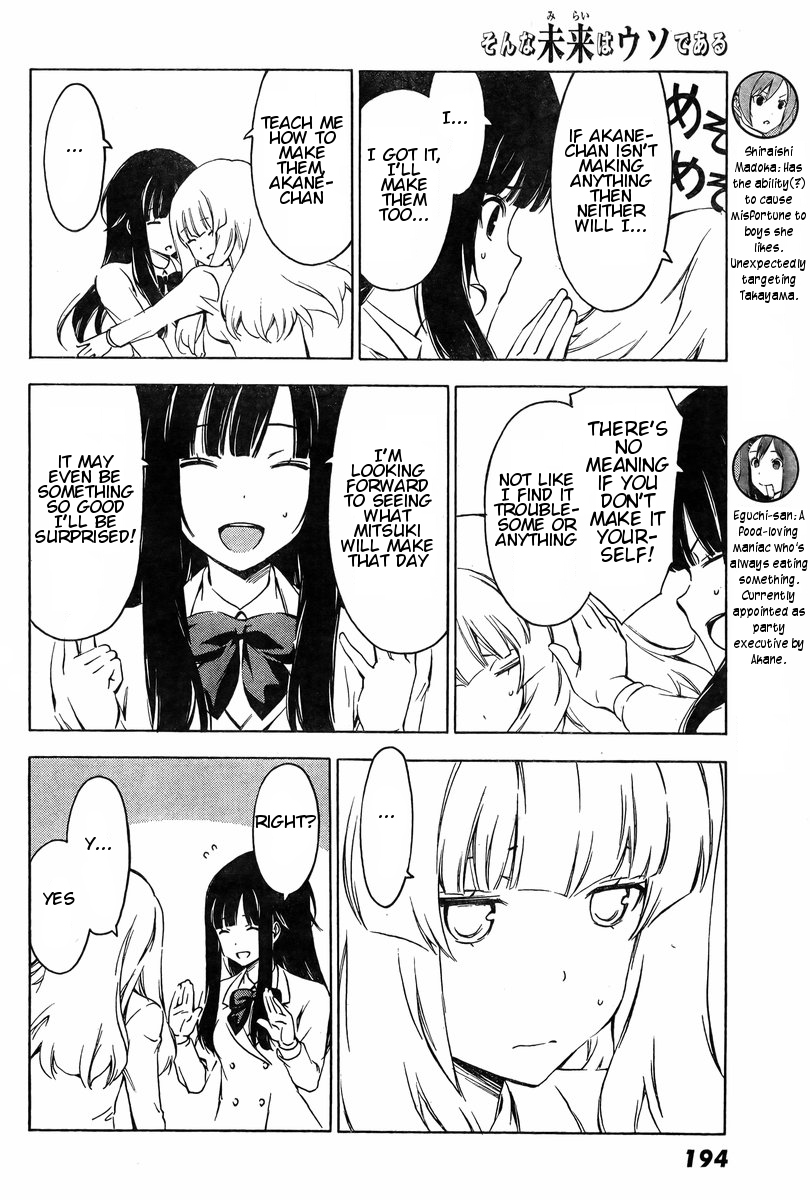 Sonna Mirai wa Uso de Aru Chapter 42 page 4 - Chapter 42: Surprise and Surprise
