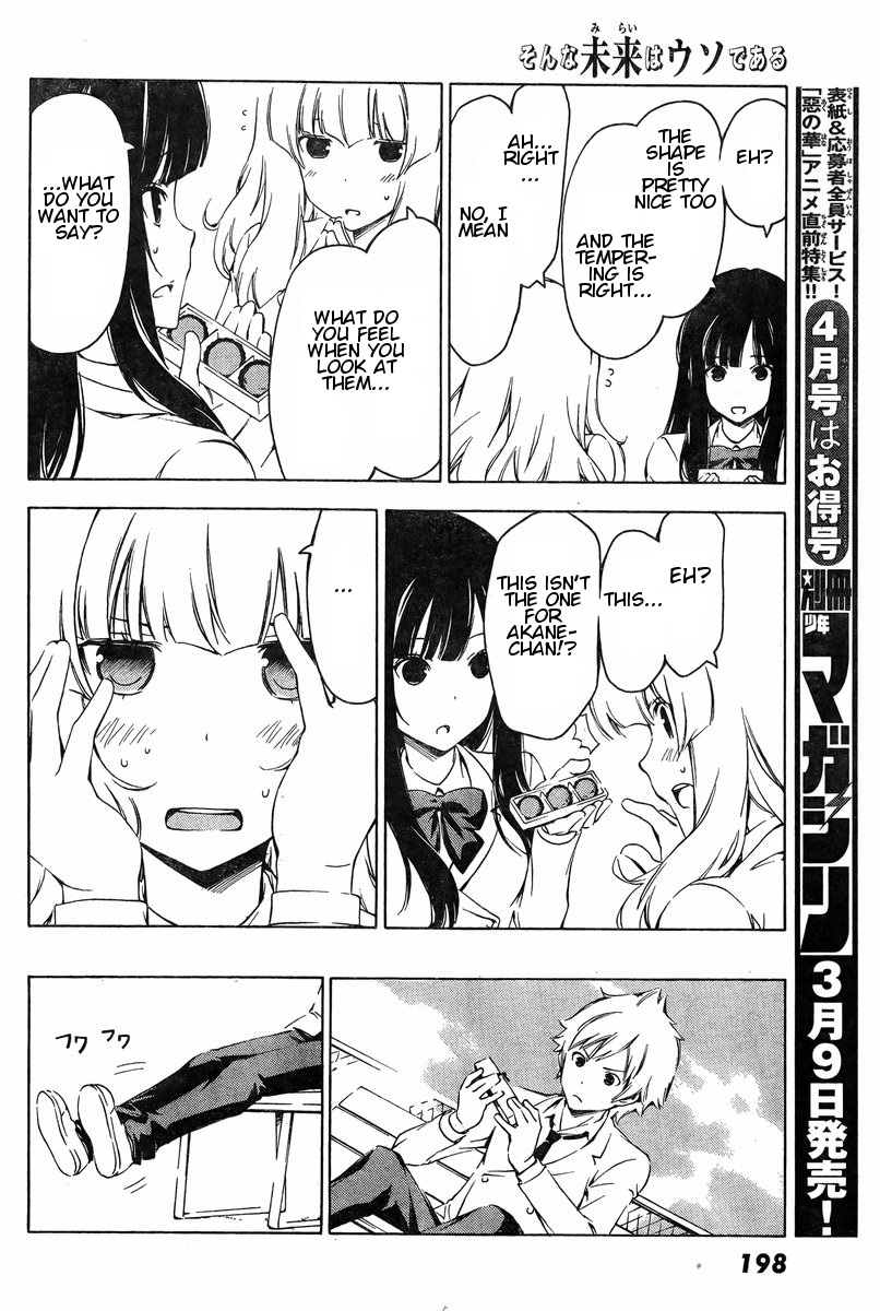 Sonna Mirai wa Uso de Aru Chapter 42 page 8 - Chapter 42: Surprise and Surprise
