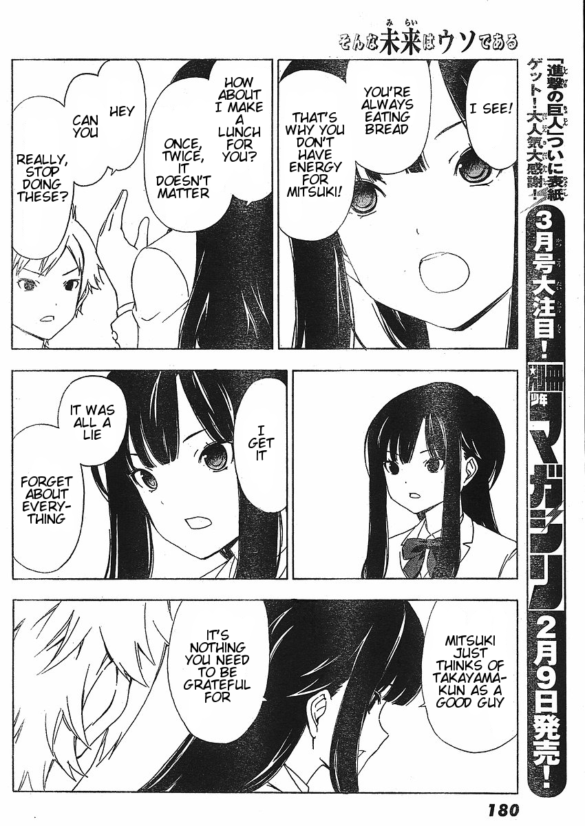 Sonna Mirai wa Uso de Aru Chapter 5 page 8 - Chapter 5: Everything Is a Lie