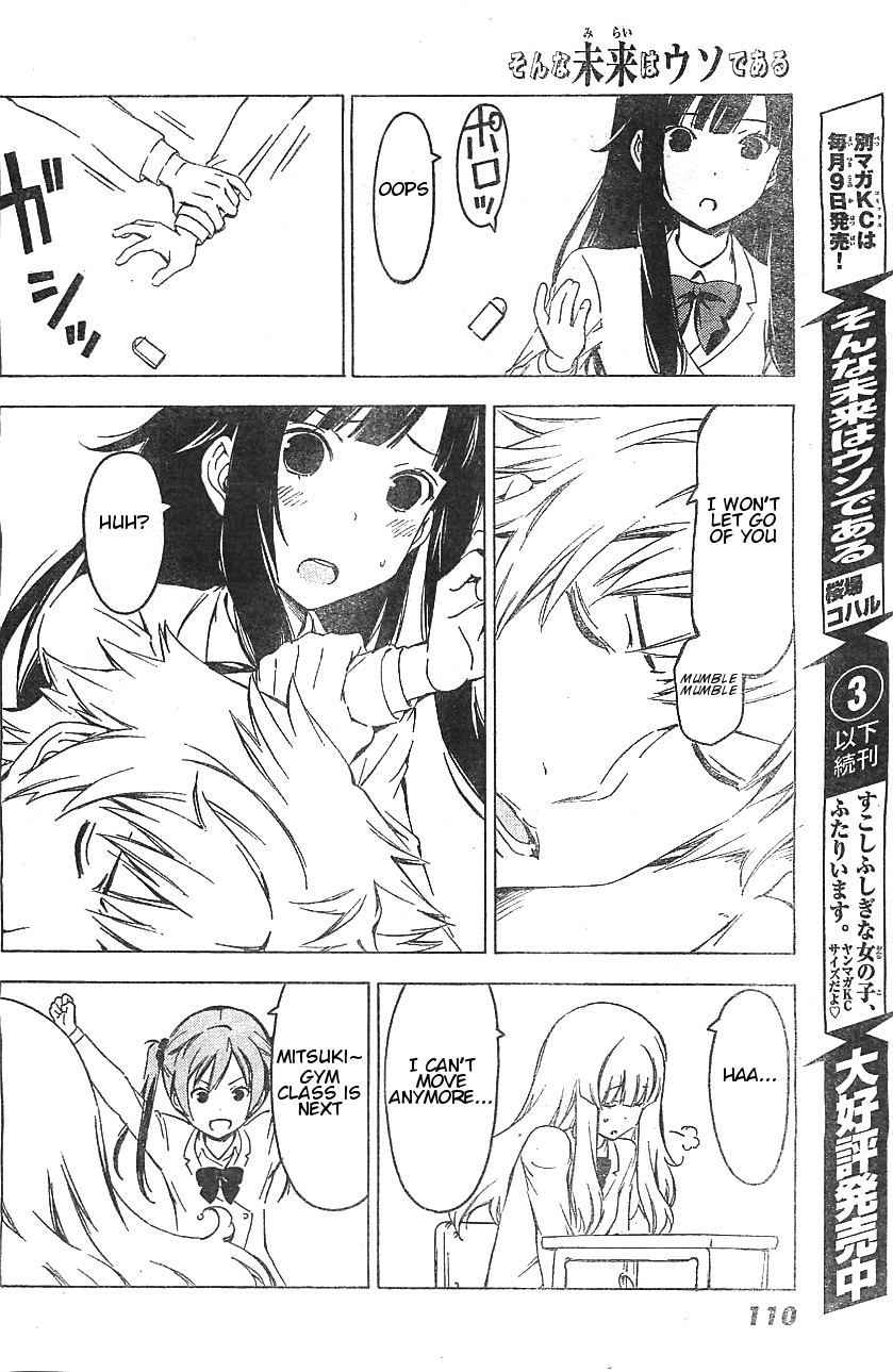 Sonna Mirai wa Uso de Aru Chapter 50 page 8 - Chapter 50: Up and Down