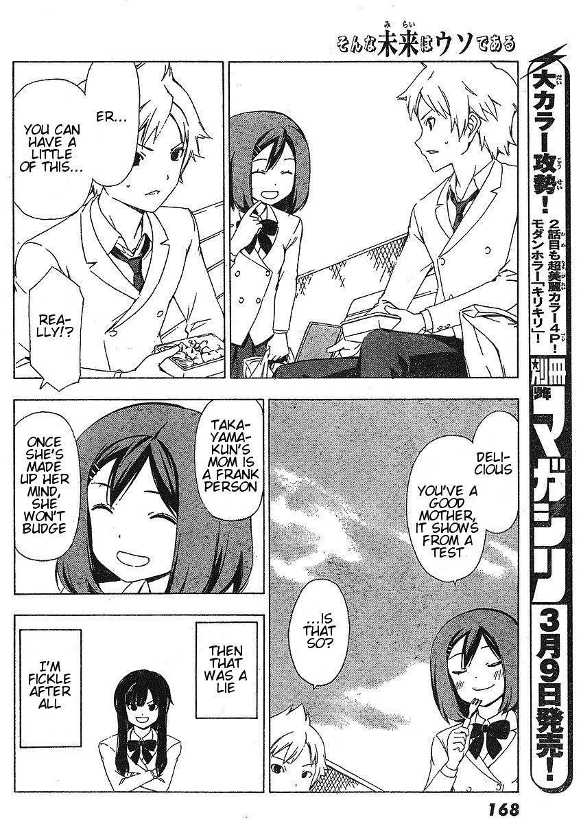 Sonna Mirai wa Uso de Aru Chapter 6 page 8 - Chapter 6: More Tomorrow