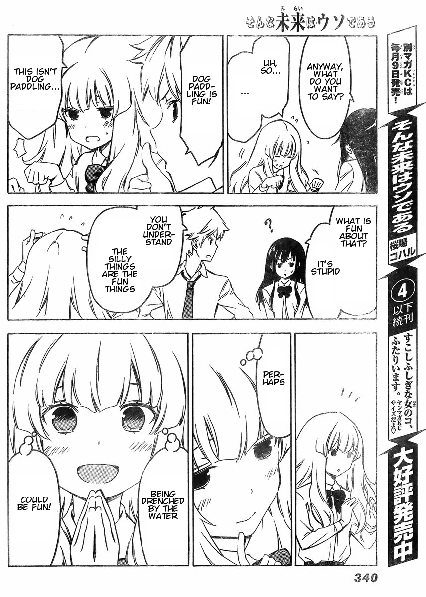 Sonna Mirai wa Uso de Aru Chapter 60 page 8 - Chapter 60: If I Don't Tell Them