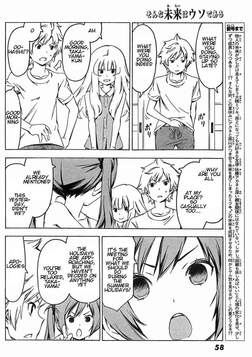 Sonna Mirai wa Uso de Aru Chapter 64 page 2 - Chapter 64: What Did I Come Here For?