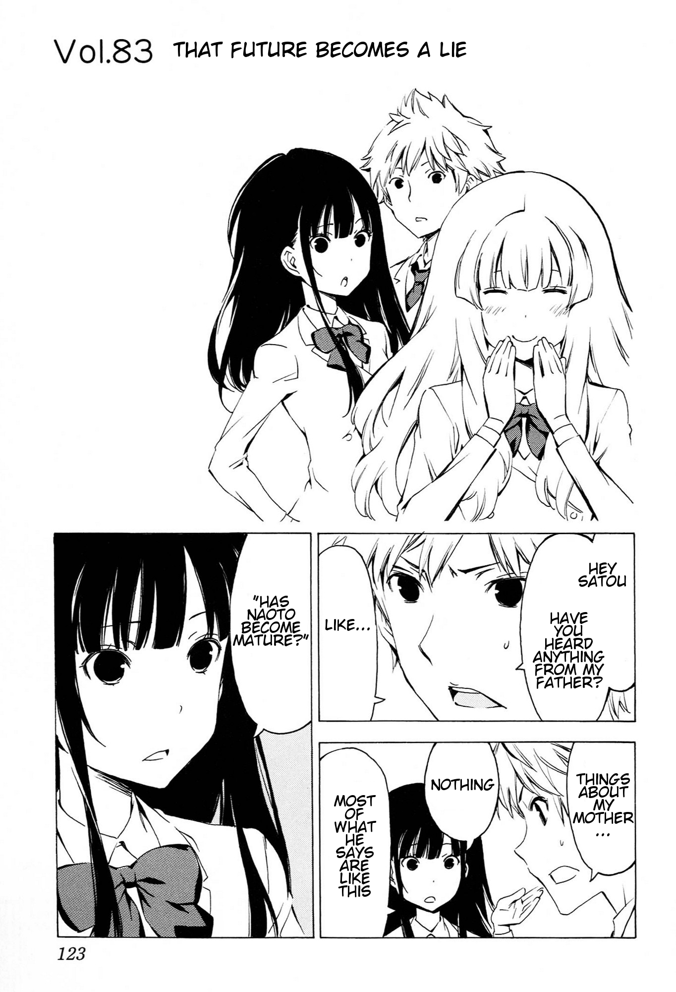 Sonna Mirai wa Uso de Aru Chapter 83 page 1 - Chapter 83: That Future Becomes a Lie