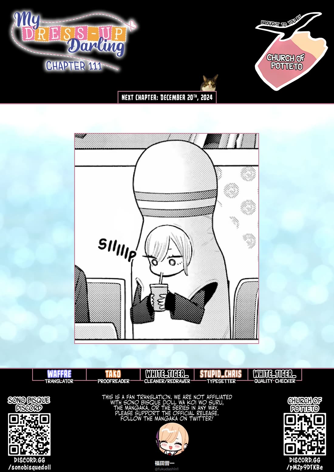 Sono Bisque Doll wa Koi wo suru Chapter 111 page 21 - Chapter 111