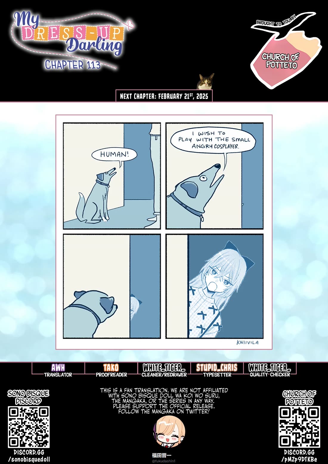 Sono Bisque Doll wa Koi wo suru Chapter 113 page 22 - Chapter 113
