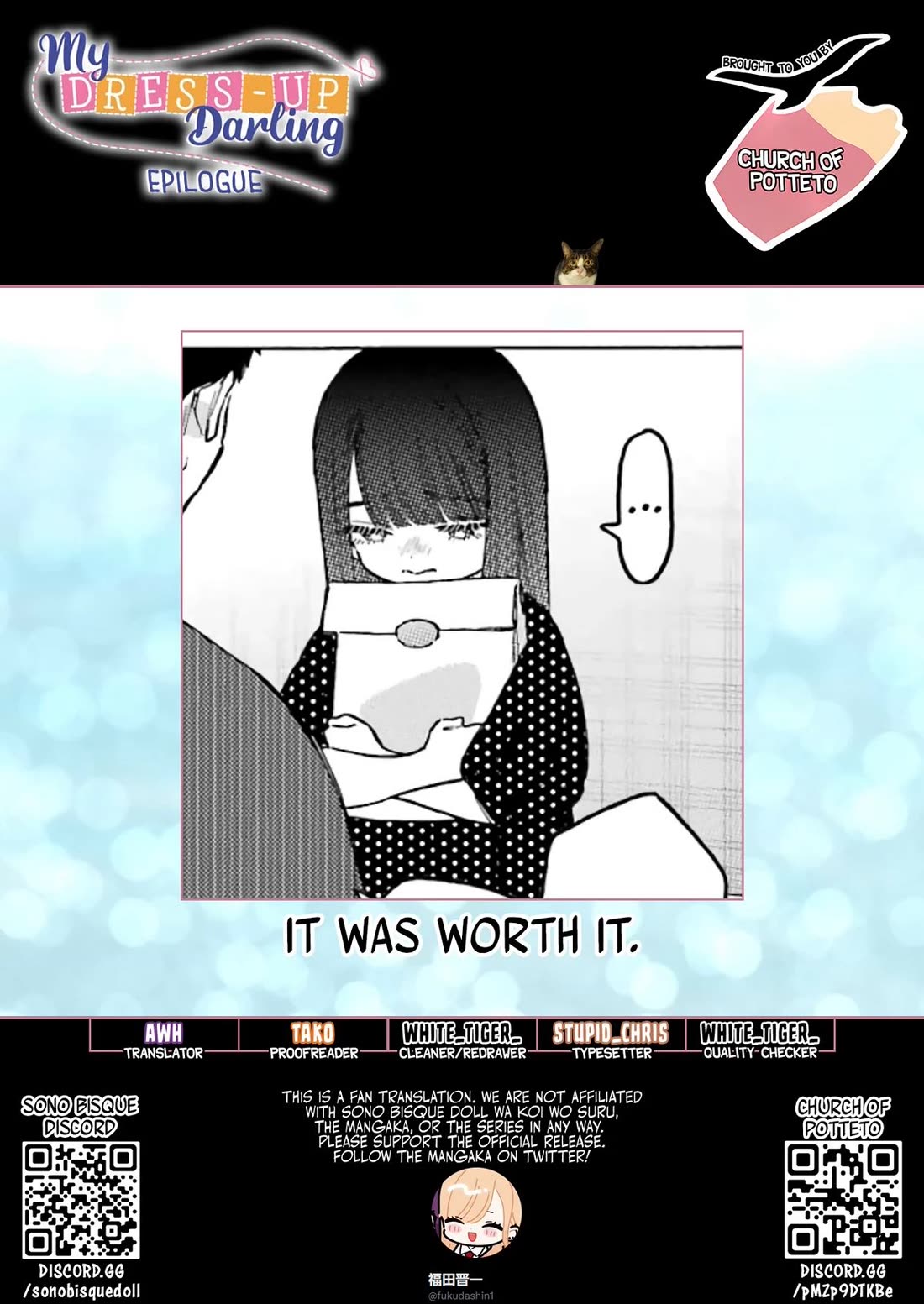 Sono Bisque Doll wa Koi wo suru Chapter 115.5 page 28 - Chapter 115.5: Epilogue