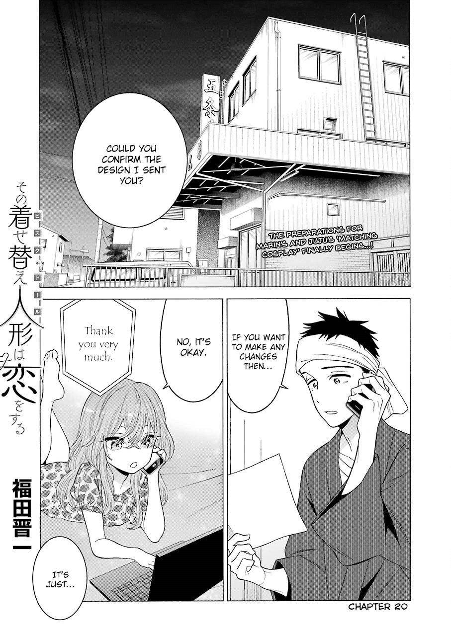 Sono Bisque Doll wa Koi wo suru Chapter 20 page 1 - Chapter 20