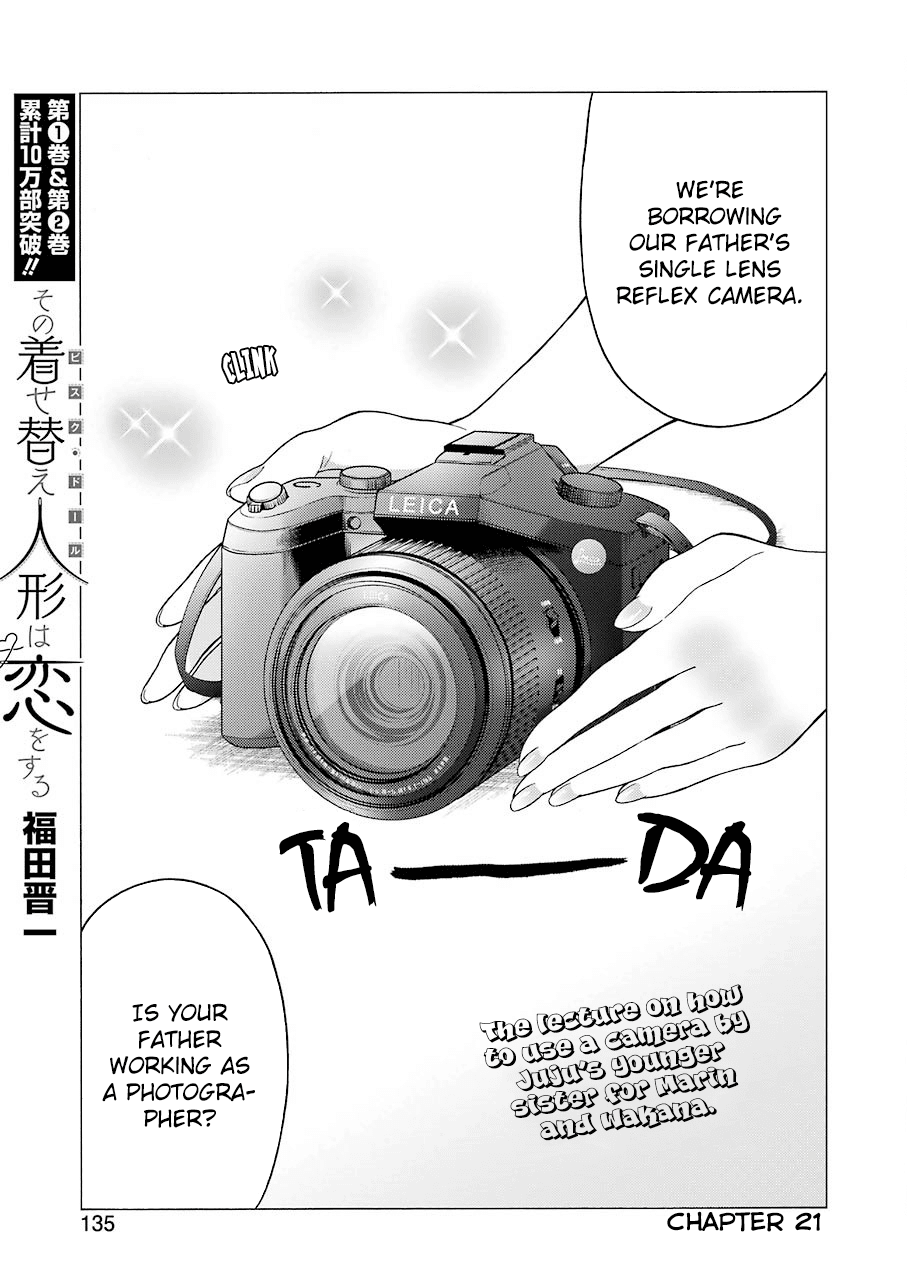 Sono Bisque Doll wa Koi wo suru Chapter 21 page 1 - Chapter 21