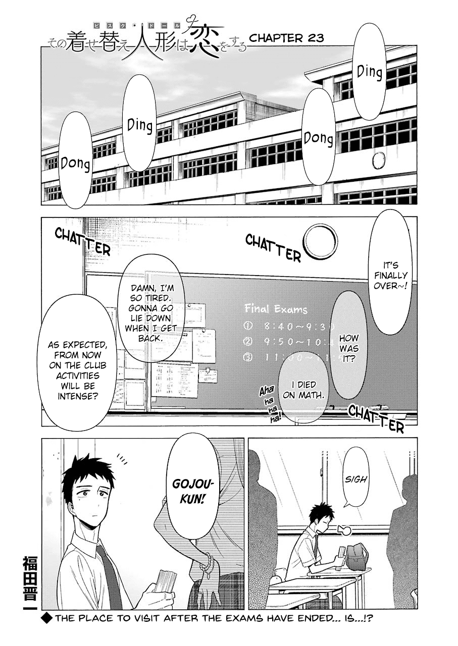 Sono Bisque Doll wa Koi wo suru Chapter 23 page 1 - Chapter 23
