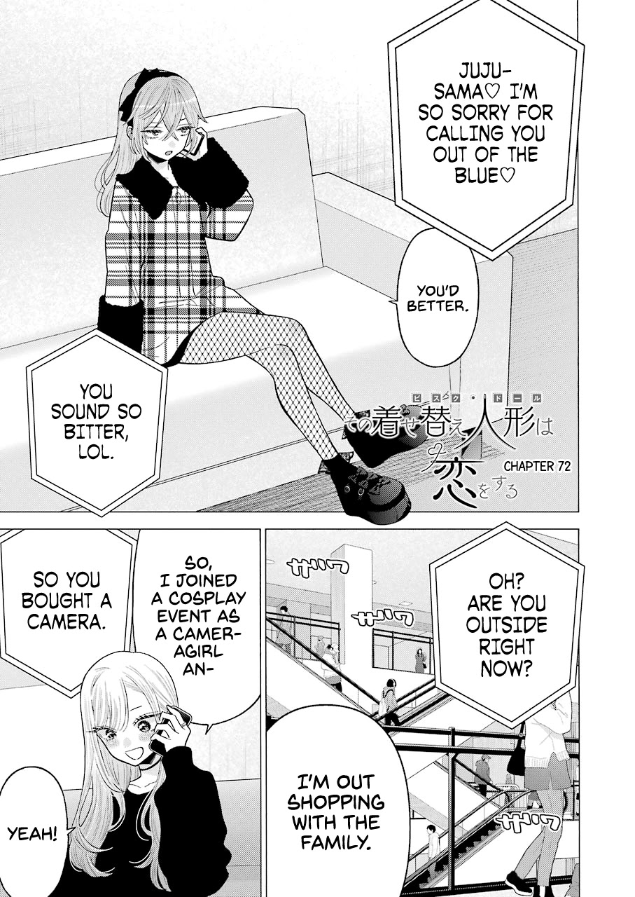 Sono Bisque Doll wa Koi wo suru Chapter 72 page 1 - Chapter 72