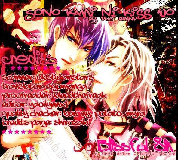 Sono Kami ni Kiss wo Chapter 4 page 2 - Chapter 4