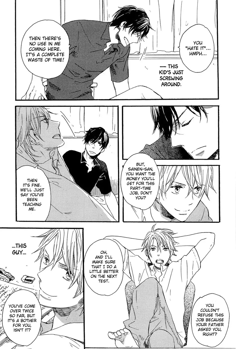 Sono Kuchibiru wo Hirake Chapter 3 page 8 - Chapter 3: Dropout