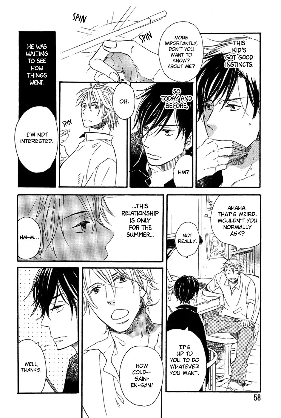 Sono Kuchibiru wo Hirake Chapter 3 page 9 - Chapter 3: Dropout