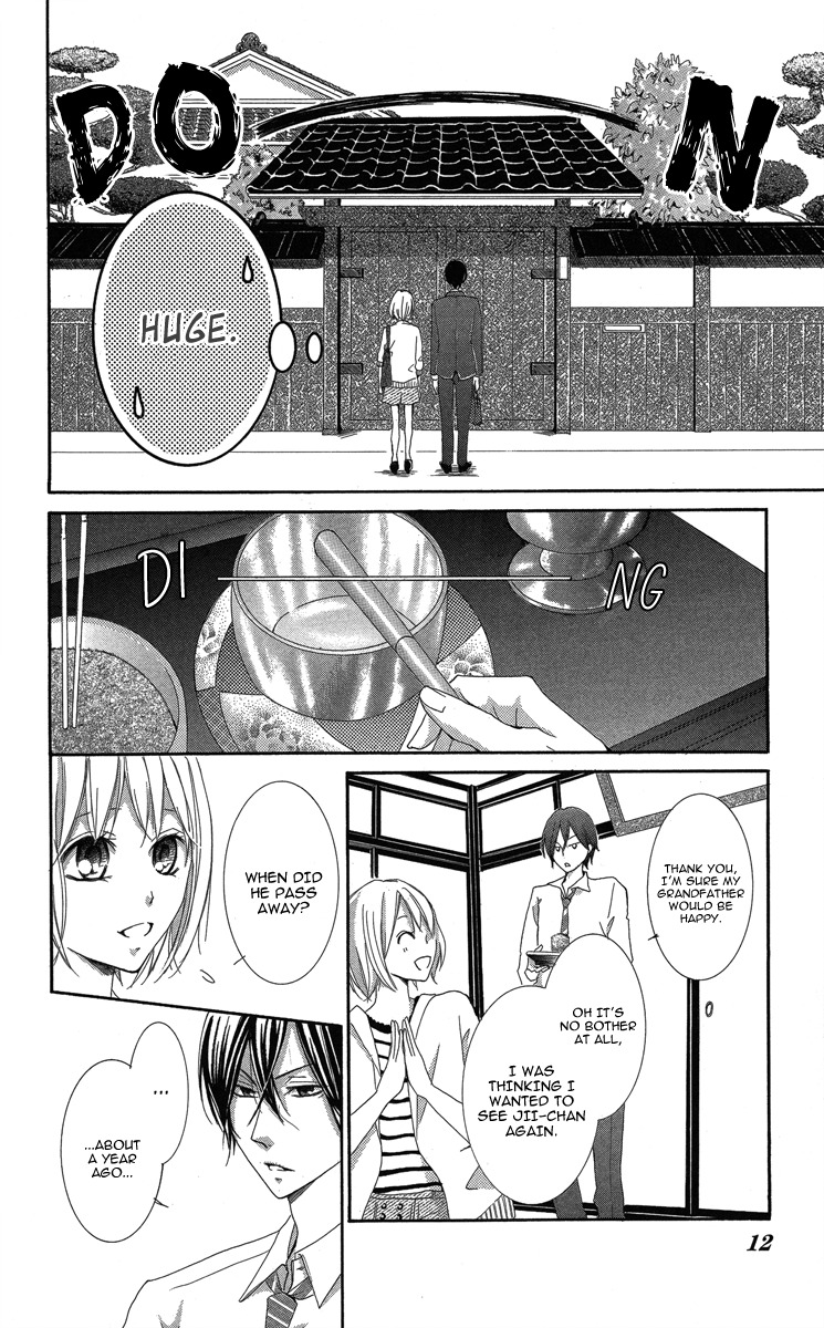 Sono Me, Kuchi hodo ni. Chapter 1 page 12 - Chapter 1: Not with Your Mouth, but Your Eyes.