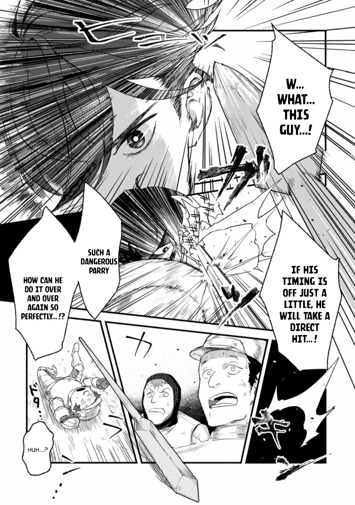 Sono Monban, Saikyou Nitsuki: Tsuihou Sareta Bougyo Ryoku 9999 no Senshi, Outo no Monban Toshite Musou Suru Chapter 1 page 28 - Chapter 1