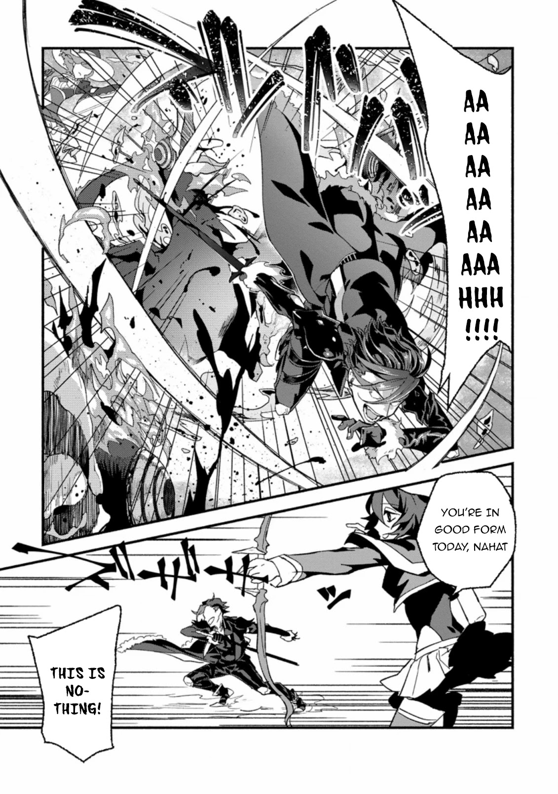 Sono Monban, Saikyou Nitsuki: Tsuihou Sareta Bougyo Ryoku 9999 no Senshi, Outo no Monban Toshite Musou Suru Chapter 1 page 4 - Chapter 1