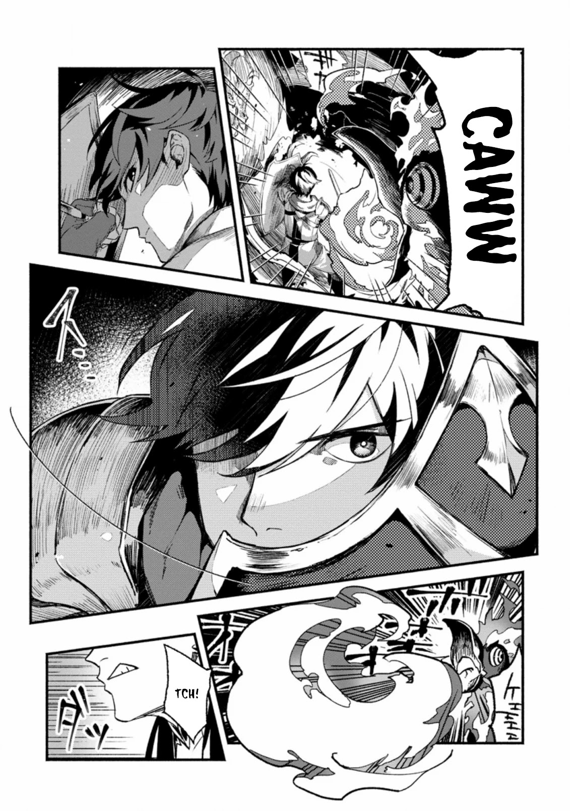Sono Monban, Saikyou Nitsuki: Tsuihou Sareta Bougyo Ryoku 9999 no Senshi, Outo no Monban Toshite Musou Suru Chapter 1 page 6 - Chapter 1