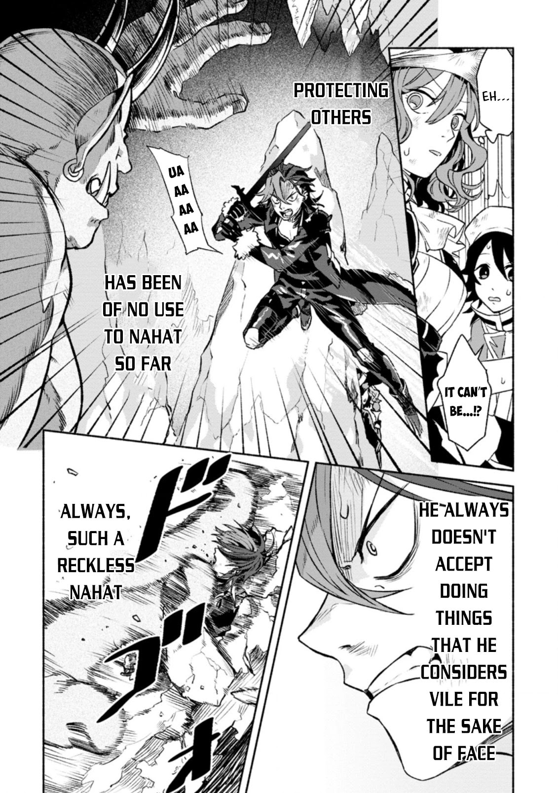 Sono Monban, Saikyou Nitsuki: Tsuihou Sareta Bougyo Ryoku 9999 no Senshi, Outo no Monban Toshite Musou Suru Chapter 10 page 4 - Chapter 10
