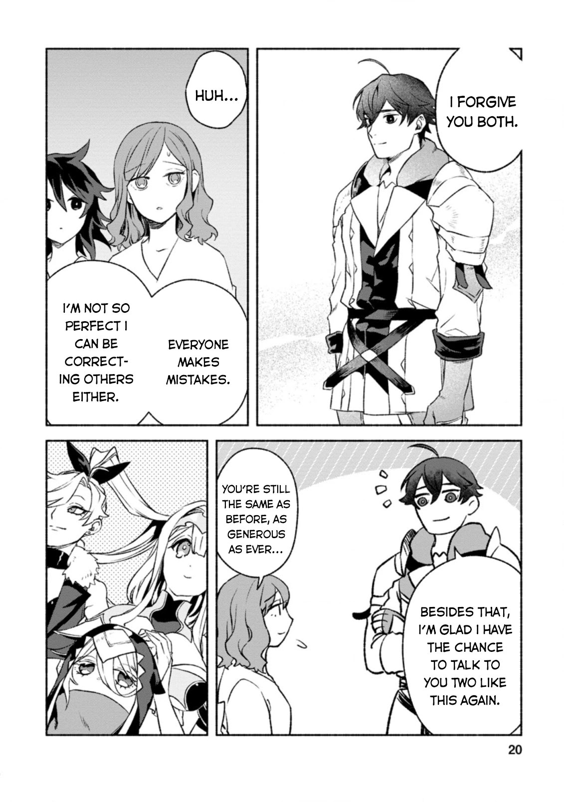Sono Monban, Saikyou Nitsuki: Tsuihou Sareta Bougyo Ryoku 9999 no Senshi, Outo no Monban Toshite Musou Suru Chapter 11 page 19 - Chapter 11