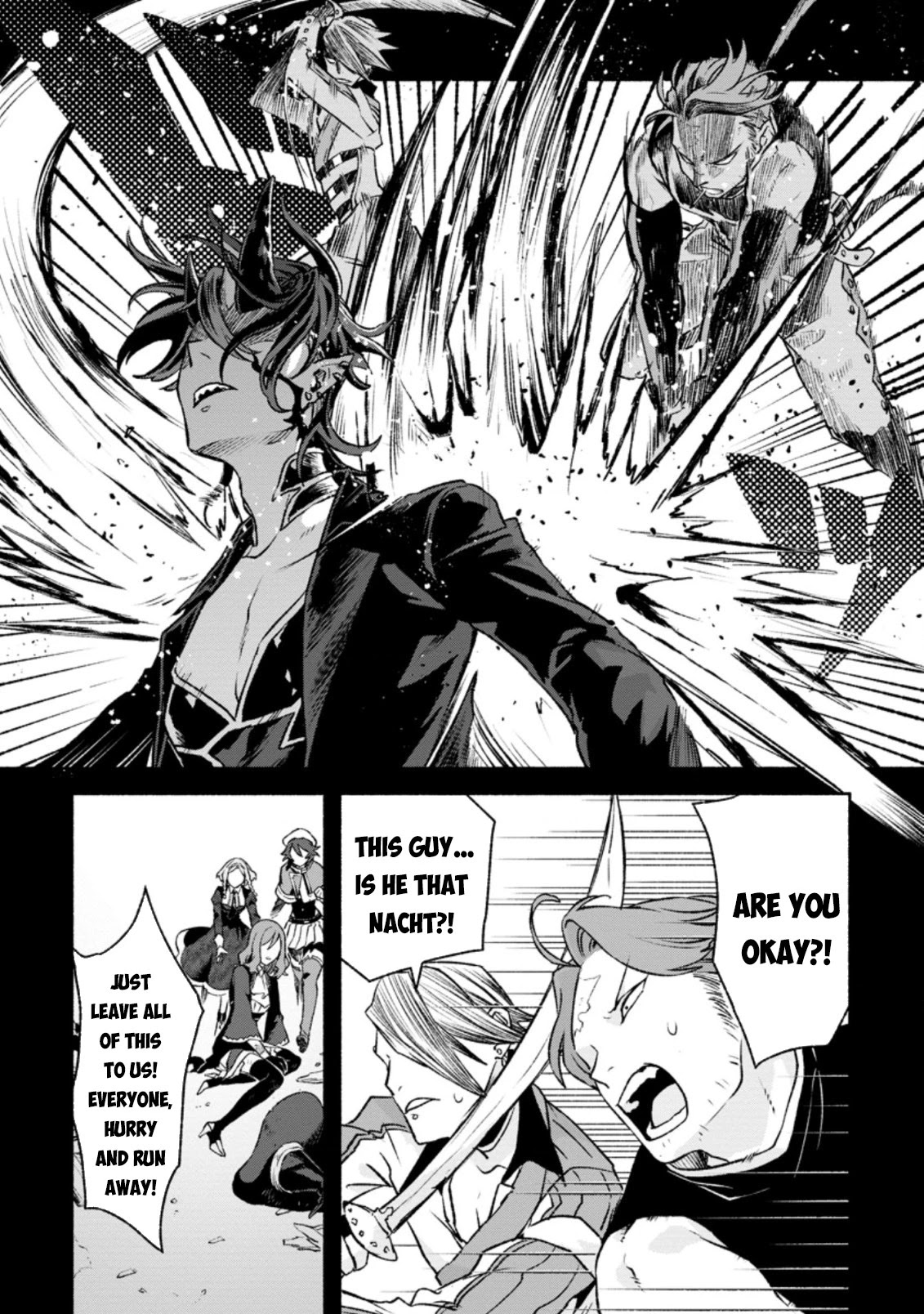 Sono Monban, Saikyou Nitsuki: Tsuihou Sareta Bougyo Ryoku 9999 no Senshi, Outo no Monban Toshite Musou Suru Chapter 11 page 6 - Chapter 11