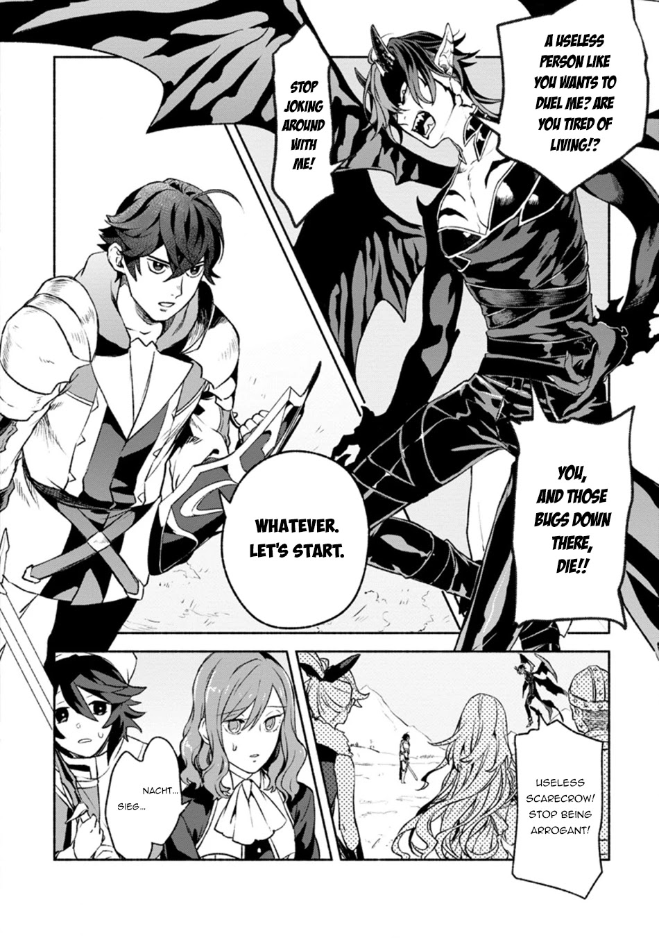 Sono Monban, Saikyou Nitsuki: Tsuihou Sareta Bougyo Ryoku 9999 no Senshi, Outo no Monban Toshite Musou Suru Chapter 12 page 13 - Chapter 12