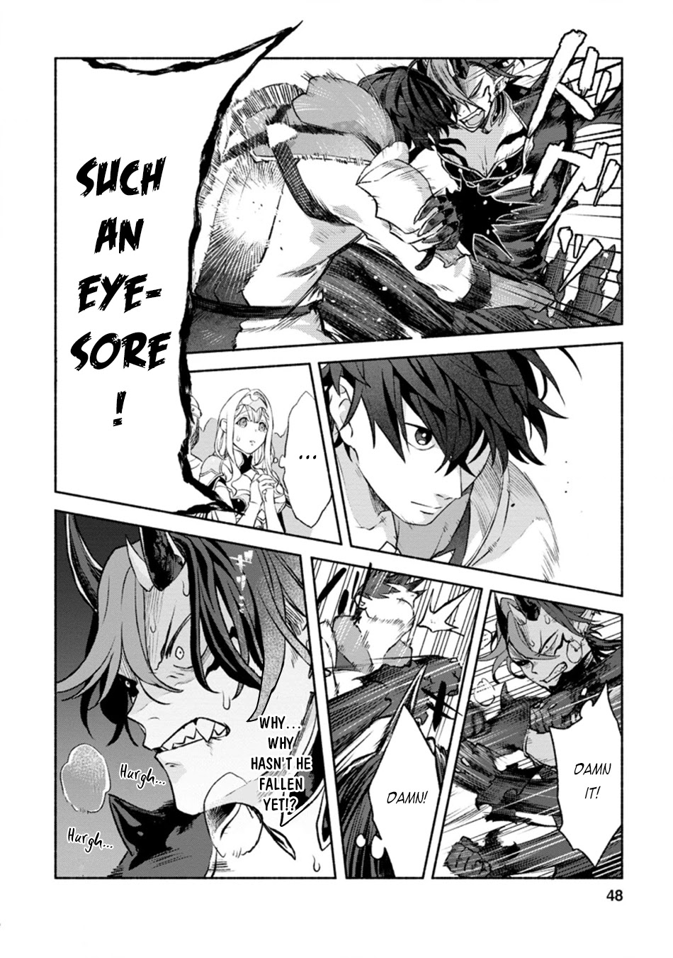 Sono Monban, Saikyou Nitsuki: Tsuihou Sareta Bougyo Ryoku 9999 no Senshi, Outo no Monban Toshite Musou Suru Chapter 12 page 17 - Chapter 12