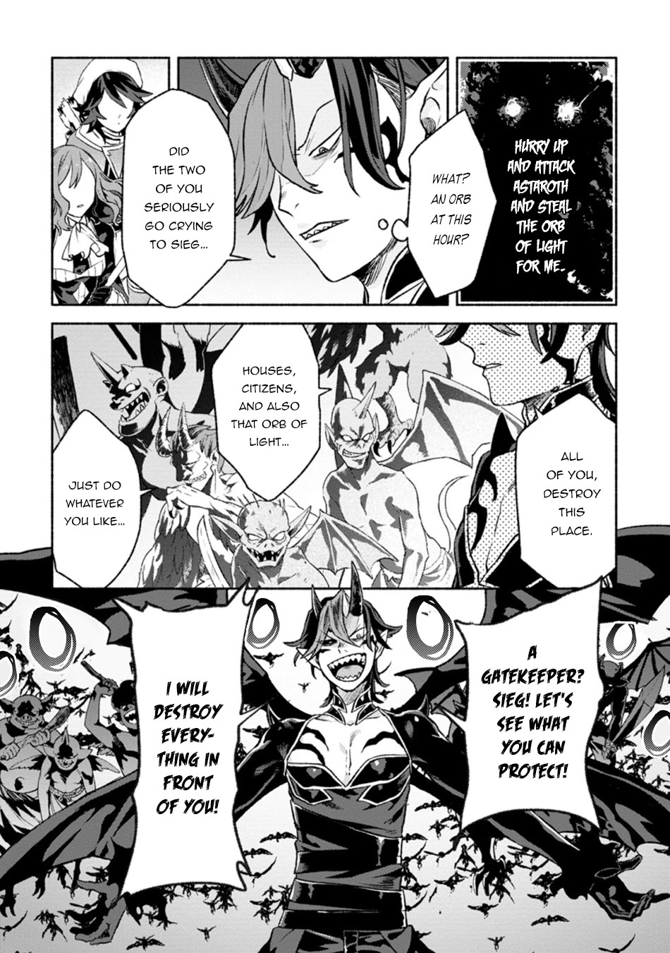 Sono Monban, Saikyou Nitsuki: Tsuihou Sareta Bougyo Ryoku 9999 no Senshi, Outo no Monban Toshite Musou Suru Chapter 12 page 2 - Chapter 12