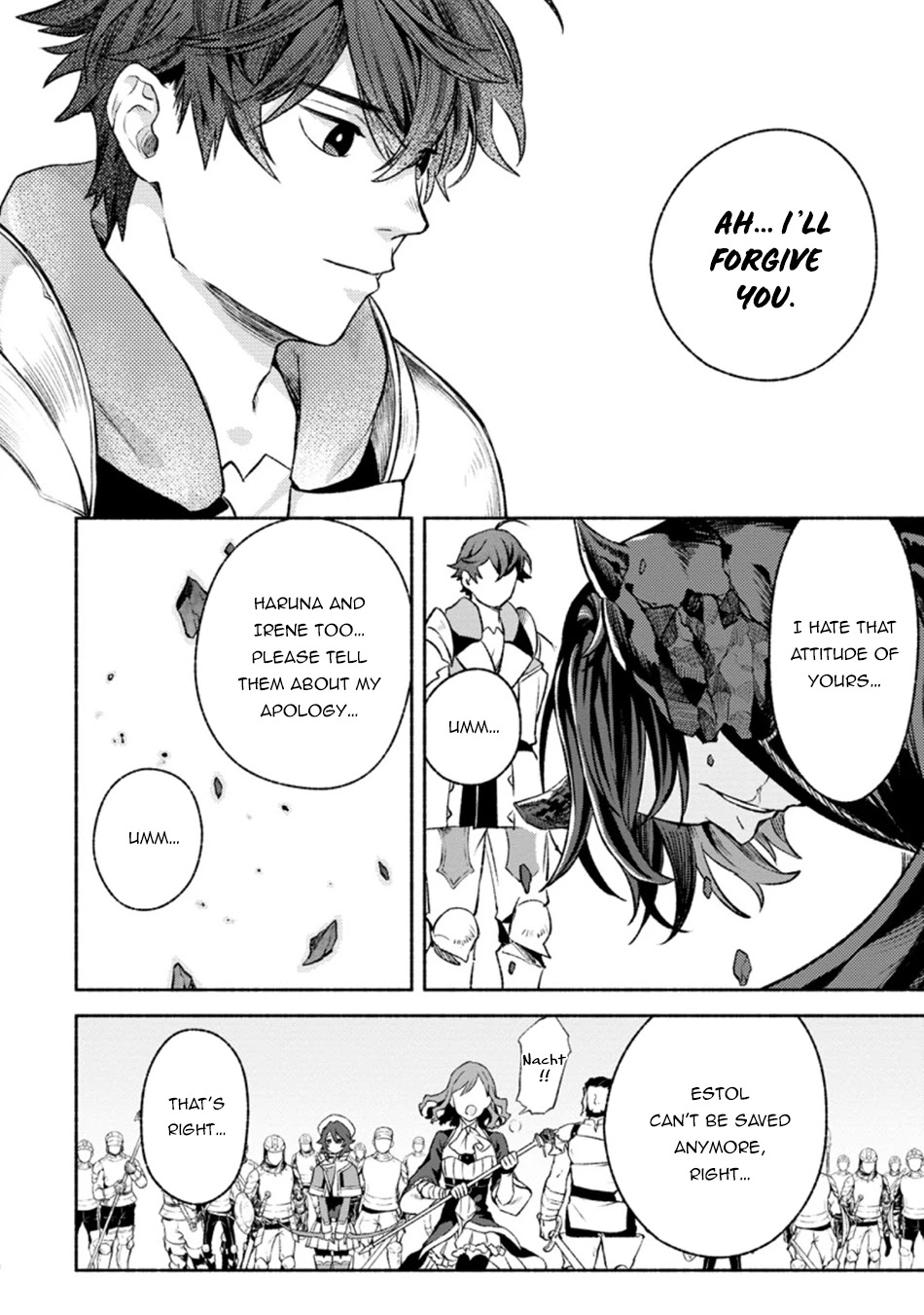 Sono Monban, Saikyou Nitsuki: Tsuihou Sareta Bougyo Ryoku 9999 no Senshi, Outo no Monban Toshite Musou Suru Chapter 12 page 30 - Chapter 12