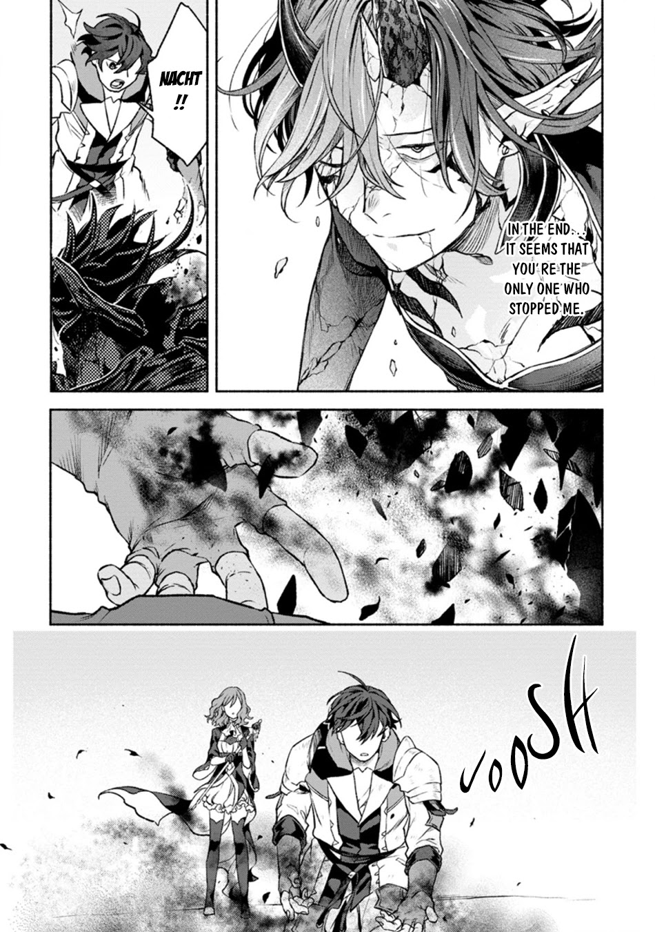 Sono Monban, Saikyou Nitsuki: Tsuihou Sareta Bougyo Ryoku 9999 no Senshi, Outo no Monban Toshite Musou Suru Chapter 12 page 31 - Chapter 12
