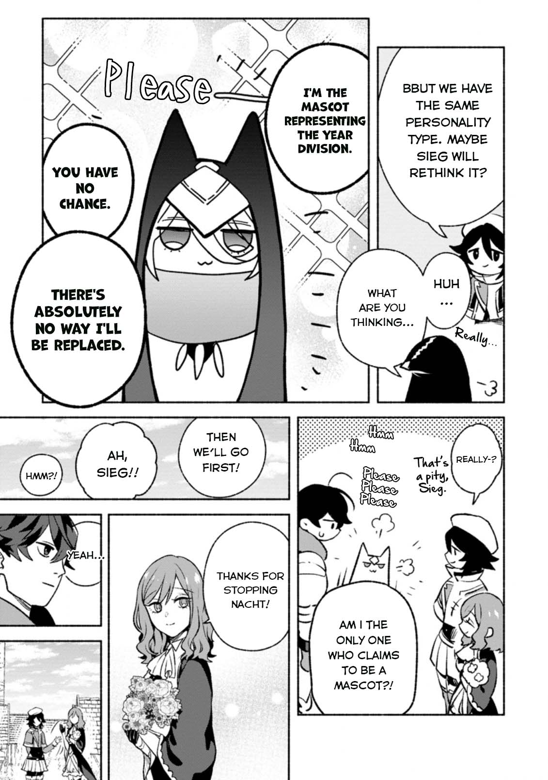 Sono Monban, Saikyou Nitsuki: Tsuihou Sareta Bougyo Ryoku 9999 no Senshi, Outo no Monban Toshite Musou Suru Chapter 13 page 10 - Chapter 13