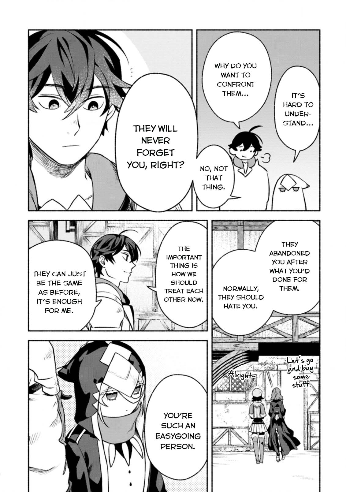 Sono Monban, Saikyou Nitsuki: Tsuihou Sareta Bougyo Ryoku 9999 no Senshi, Outo no Monban Toshite Musou Suru Chapter 13 page 11 - Chapter 13