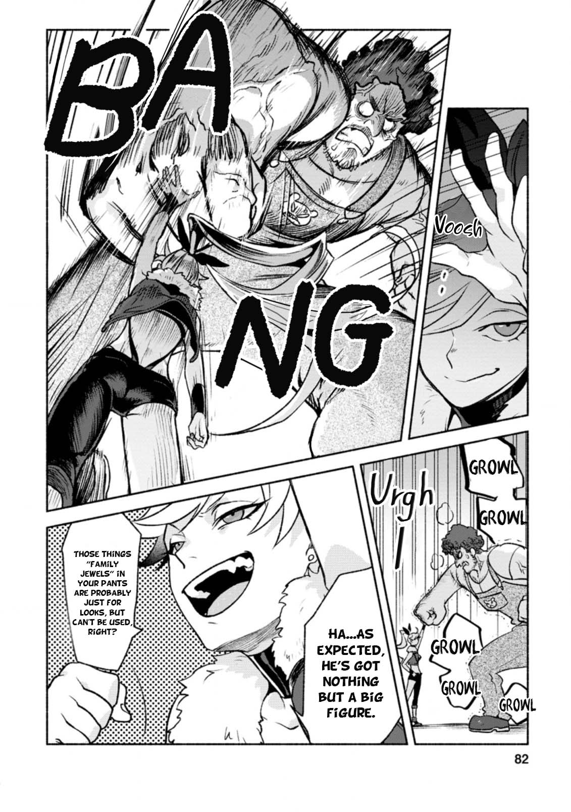 Sono Monban, Saikyou Nitsuki: Tsuihou Sareta Bougyo Ryoku 9999 no Senshi, Outo no Monban Toshite Musou Suru Chapter 13 page 19 - Chapter 13